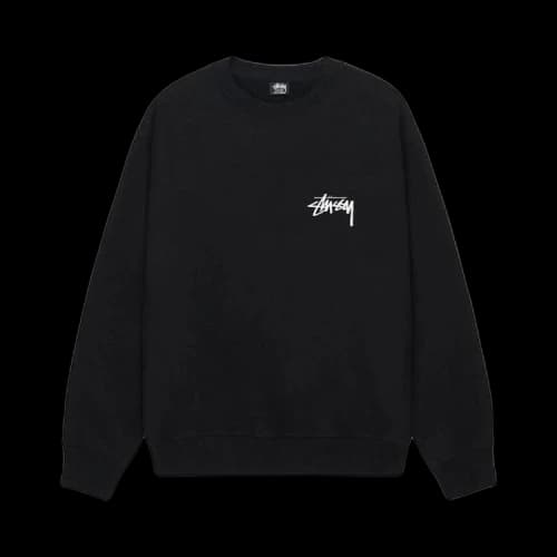 Stussy Classic Dot Crew Black