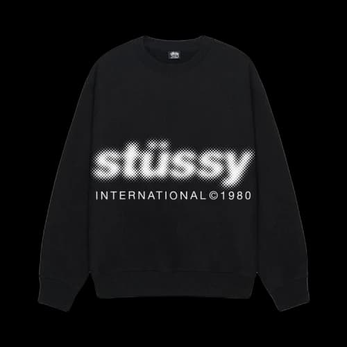 Stussy Blur Crew 'Black'