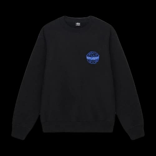 Stussy Fresh Gear Crewneck Black