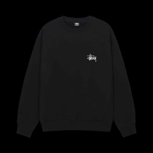 Stussy Basic Crew 'Black'