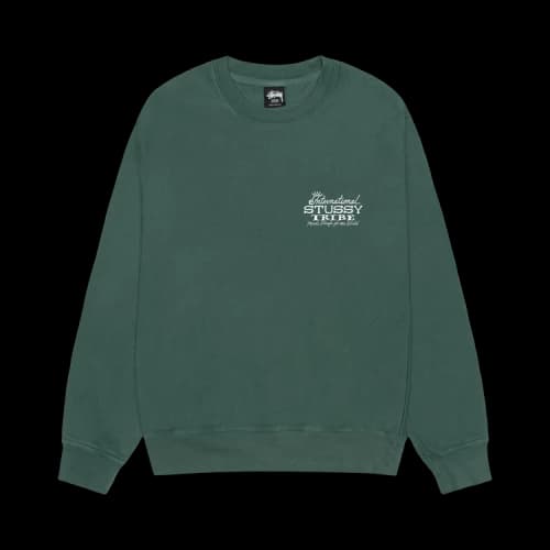 Stussy IST Crew Pigment Dyed 'Forest'