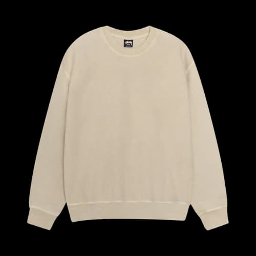 Stussy Pigment Dyed Buana Crew 'Khaki'