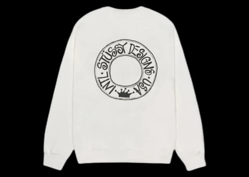 Stussy Buana Pigment Dyed Crew Natural