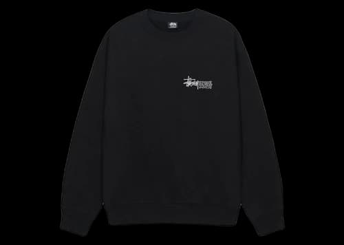 Stussy Superior Quality Crew Black