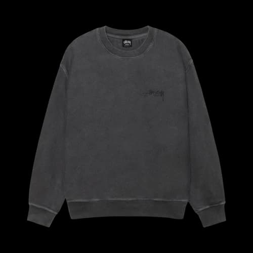 Stussy Modern Age Crew Pigment Dyed 'Black'