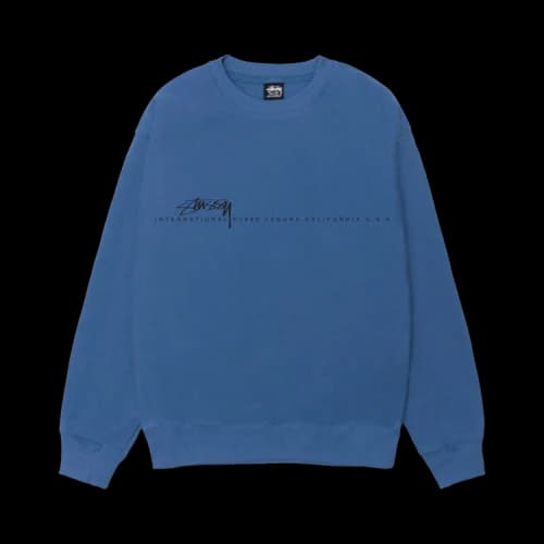 Stussy Smooth 80 Crew Blue