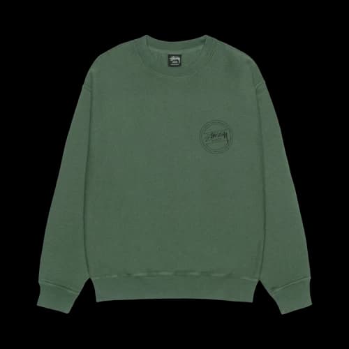 Stussy Wear Crew Pigment Dyed 'Pine'