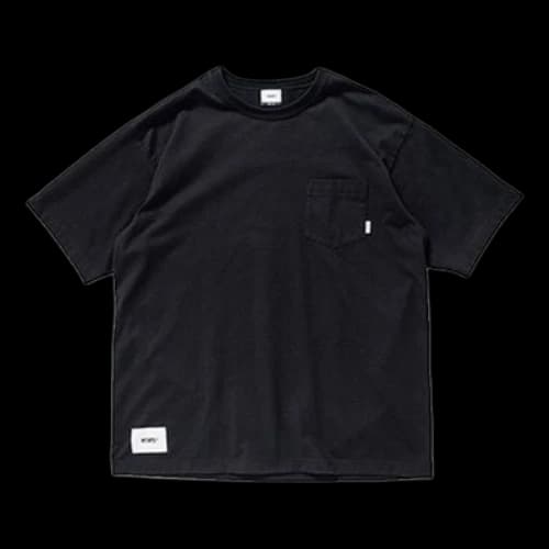 WTAPS BLANK SS 02 TEE Short-sleeve Tee Men's Black