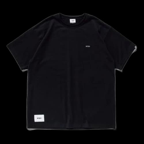 WTAPS Warfare Design SS 04 Tee COPO Round collar Short-sleeve Tee Unisex Black