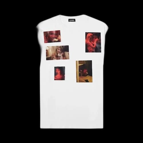 Raf Simons 6 Pictures Oversized Tee 'White'