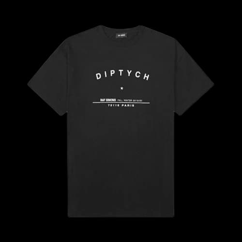 Raf Simons Oversized Tour Tee Black 'Black'
