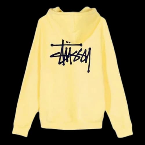 Stussy Basic Classic Alphabet Printing Unisex Yellow
