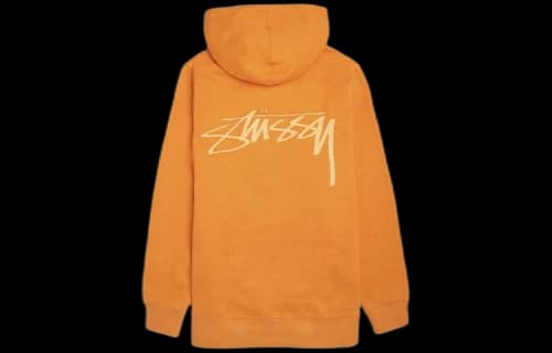 Stussy Logo Printing Yellow