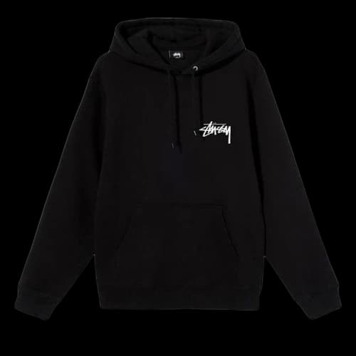 Stussy Peace & Love Hood 'Black'