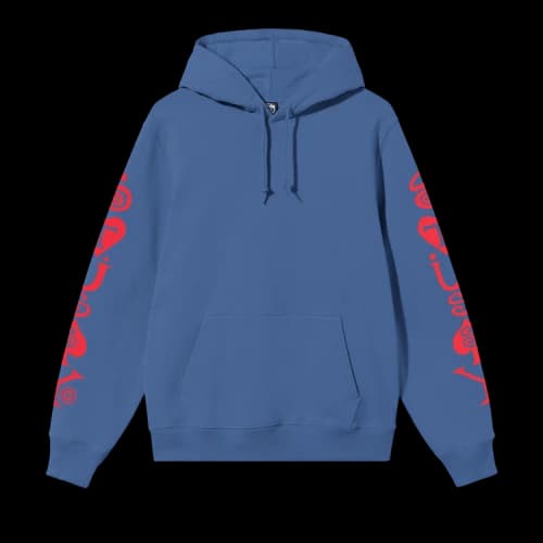 Stussy Hearts And Spades Hoodie 'Midnight'