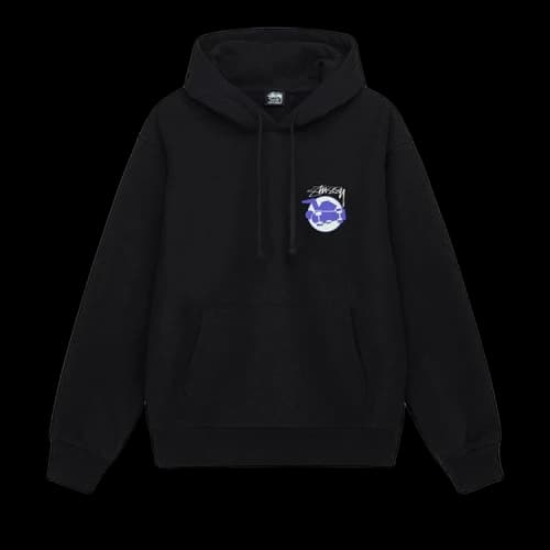 Stussy Skateman Hoodie Black