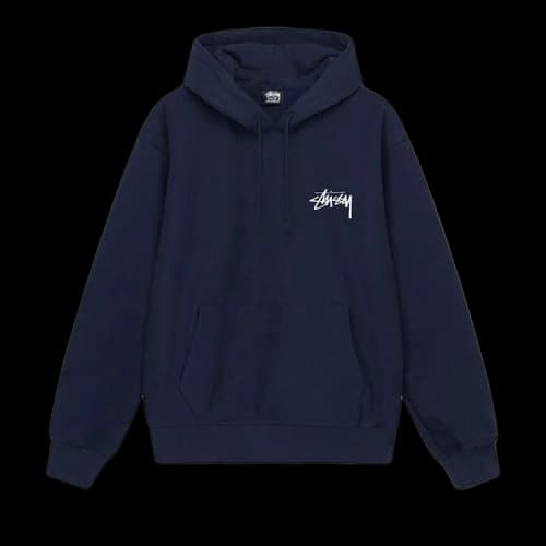 Stussy 8 Ball Fade Hoodie 'Navy'