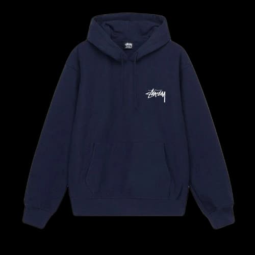 Stussy 8 Ball Fade Hoodie 'Navy'