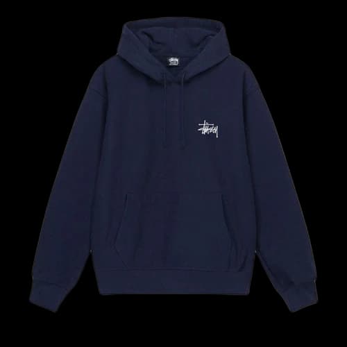 Stussy Basic Hoodie 'Navy'