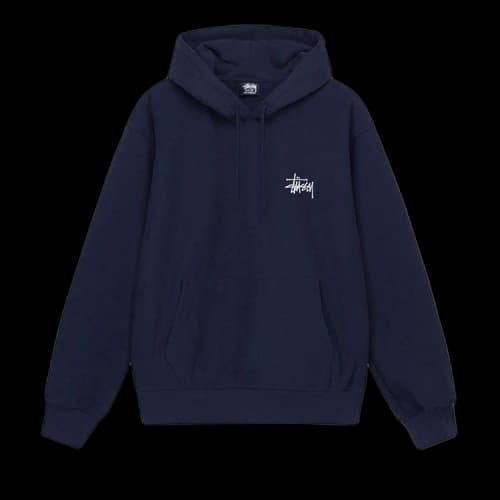 Stussy Basic Hoodie 'Navy'