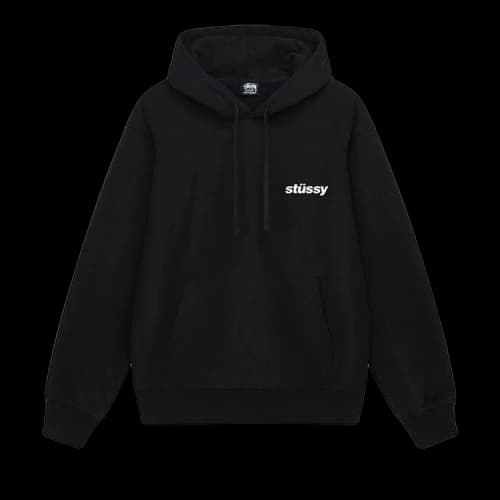 Stussy Popsicle Hoodie Black