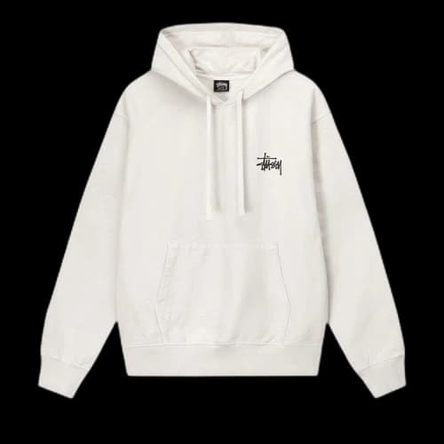 Stussy Basic Pigment Dyed Hoodie 'Natural'