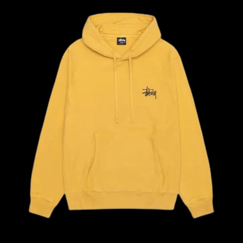 Stussy Basic Pigment Dyed Hoodie 'Honey'