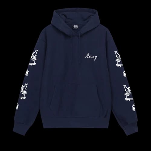 Stussy Paradise Lost Hoodie 'Navy'