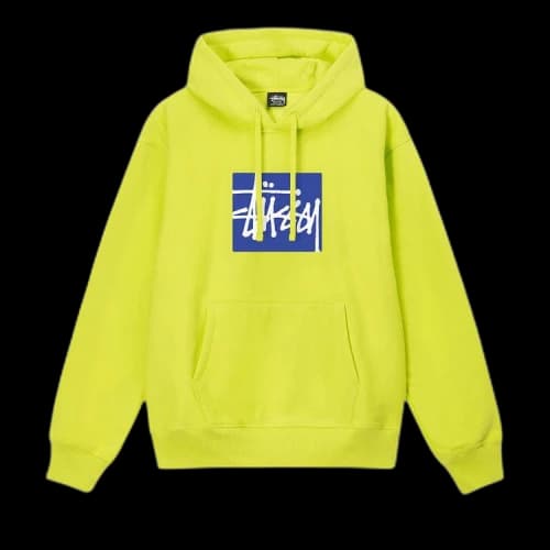 Stussy Stock Box Hoodie 'Keylime'