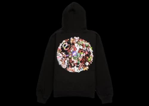Stussy Plush Hoodie Black
