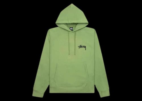 Stussy Classic Dot Hoodie Moss