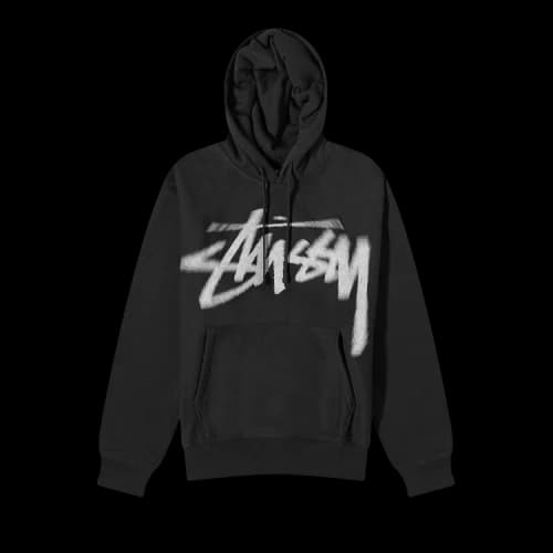 Stussy Dizzy Stock Hoodie 'Black'