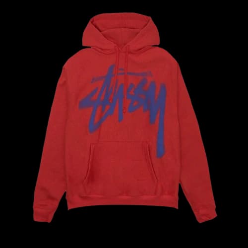 Stussy Dizzy Stock Hoodie 'Pepper'