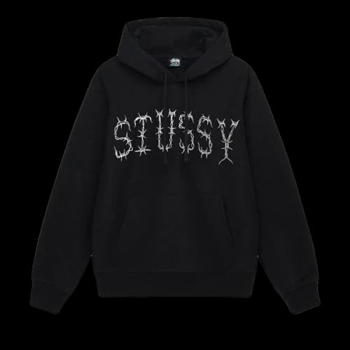 Stussy Barb Hoodie 'Black'