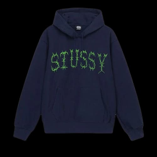 Stussy Barb Hoodie 'Navy'