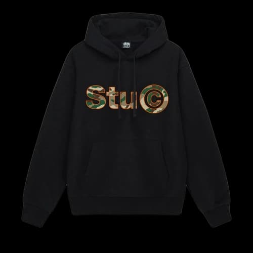 Stussy Stu C. Hoodie Black