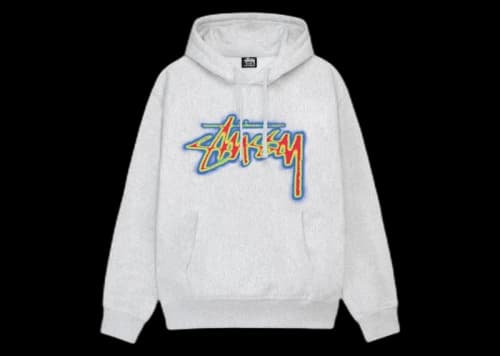 Stussy Thermal Stock Hoodie Navy