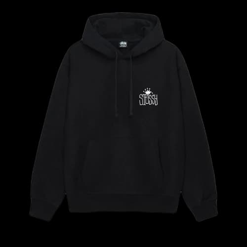 Stussy Crown International Hoodie 'Black'