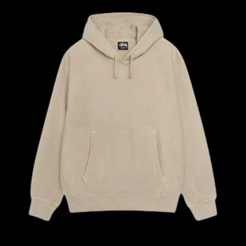 Stussy Pigment Dyed Buana Hoodie 'Khaki'