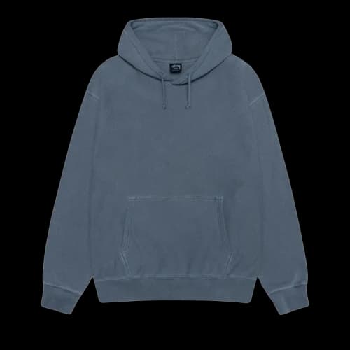 Stussy Buana Pigment Dyed Crew Navy