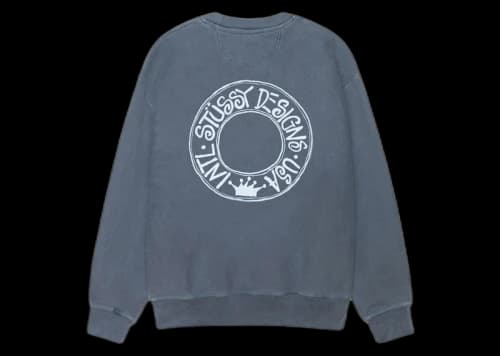 Stussy Buana Pigment Dyed Hoodie Natural