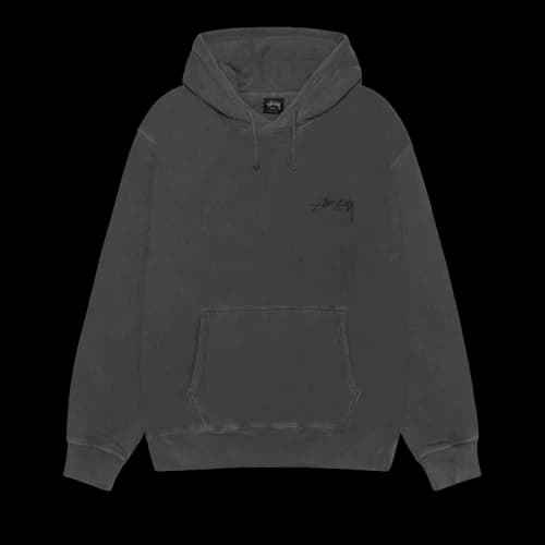 Stussy Modern Age Hoodie Pigment Dyed 'Black'
