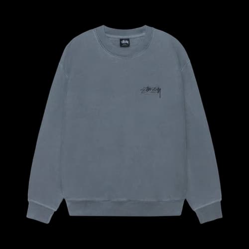 Stussy Modern Age Hoodie Pigment Dyed 'Navy'