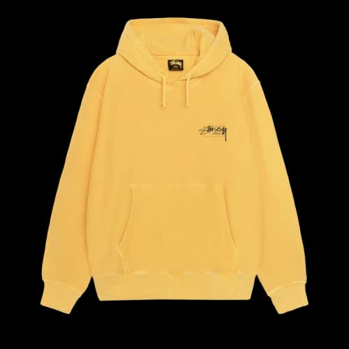 Stussy Modern Age Hoodie Pigment Dyed 'Yellow'