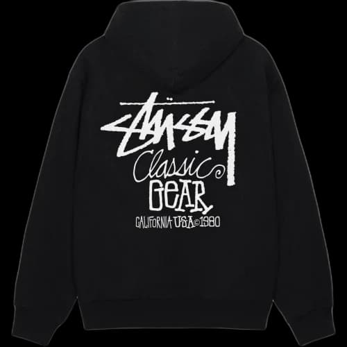 Stussy Classic Gear Hoodie Cayenne