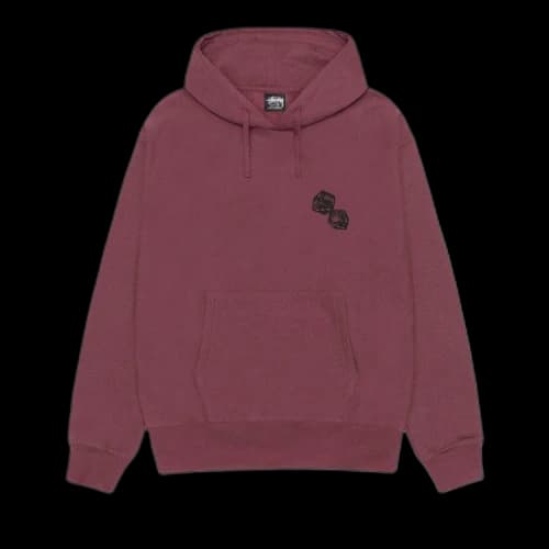 Stussy Shakers Hoodie 'Oxblood'