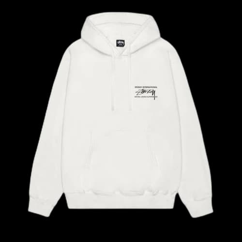 Stussy Smooth International Hoodie Pigment Dyed 'Natural'