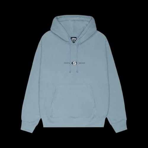 Stussy Worldwide Dot Hoodie 'Slate'