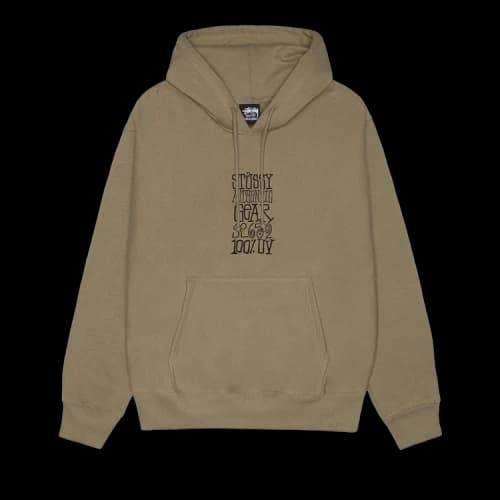 Stussy Authentic Gear Hoodie Army