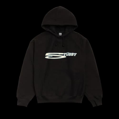 Stussy Stretch Hoodie 'Black'
